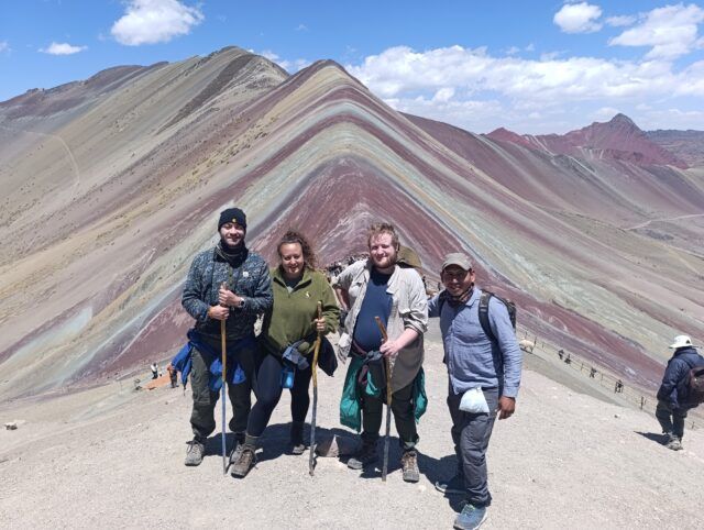 Rainbow Mountain in Peru 